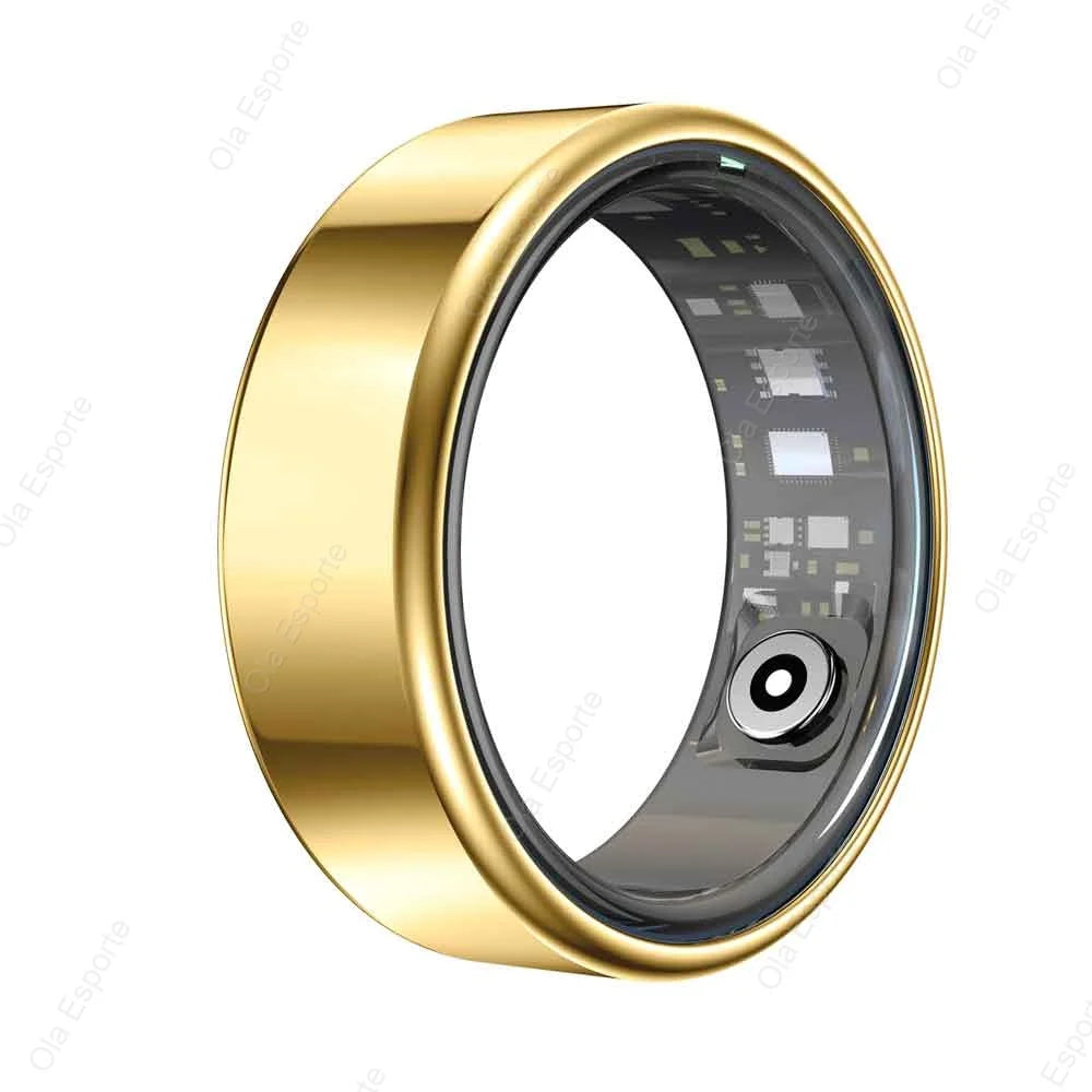 2025 Smart Ring – Titanium Health & Fitness Tracker