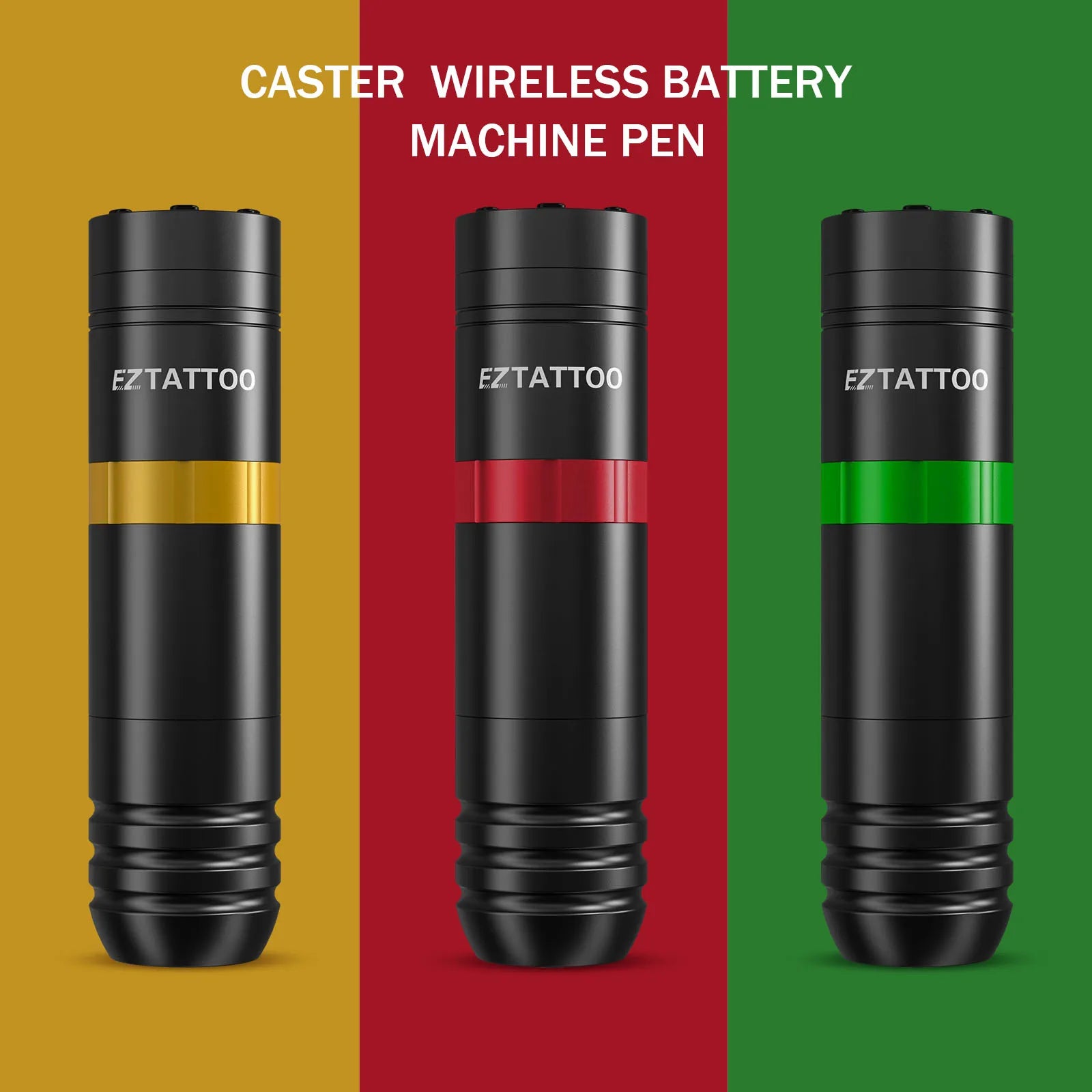 EZ Caster Wireless Tattoo Machine Pen – 1500mAh Rotary Cartridge Pen
