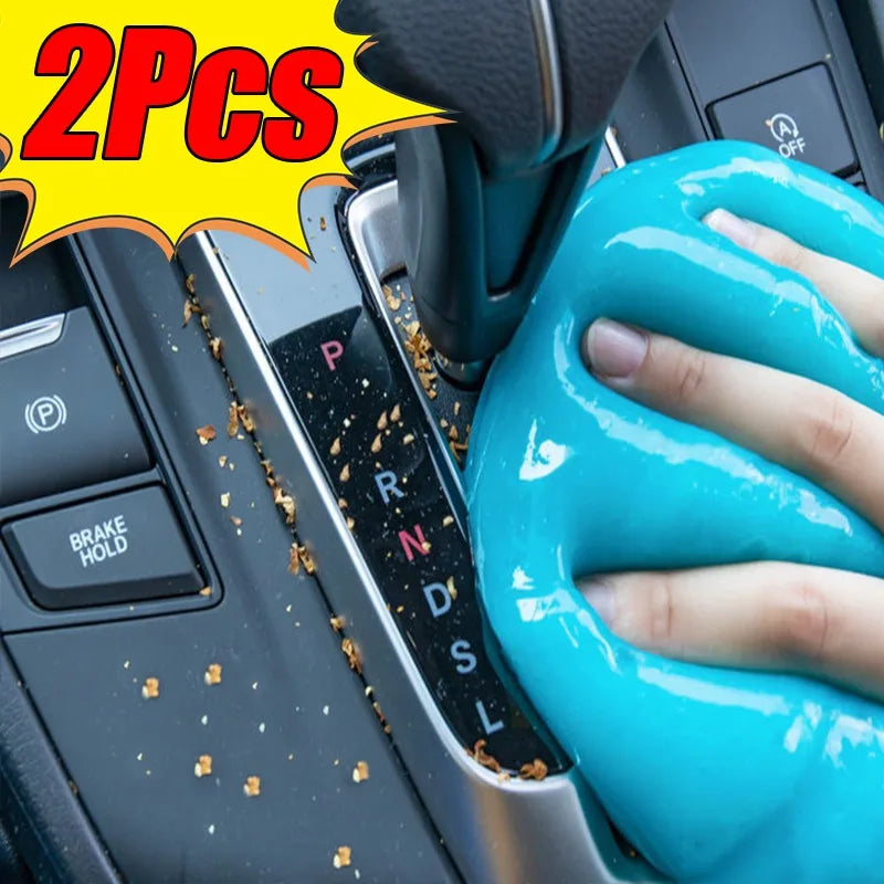 Magic Car Cleaning Gel – Reusable Slime Cleaner for Auto Interior, Keyboards & Dust Removal
