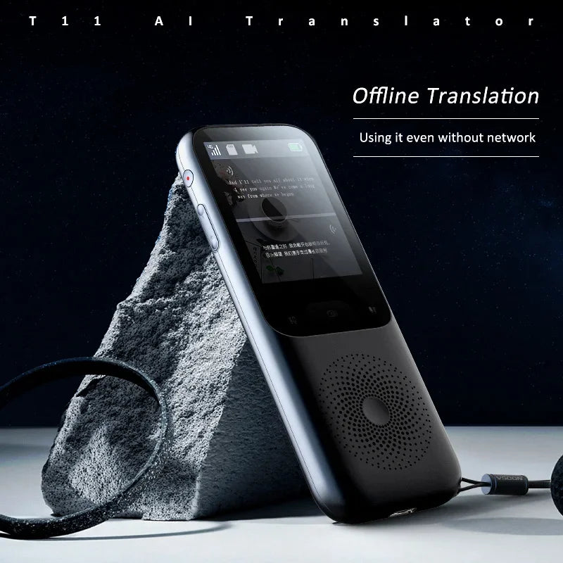 T11 AI Smart Translator – 138 Languages, Offline & Real-Time Voice/Photo Translation