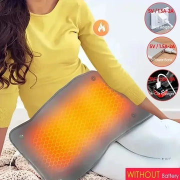 Graphene Quick Heating Pad – USB-Powered Warming Pad with Adjustable Temperature & Timer