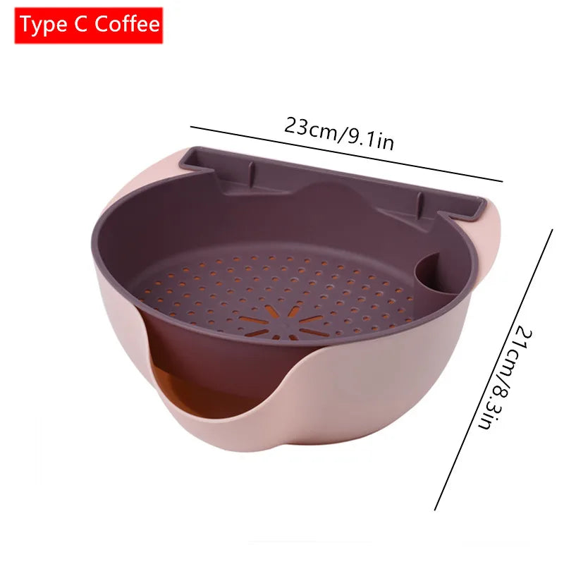 Modern Double-Layer Snack Bowl with Phone Holder – Lazy Fruit & Snack Dish for Living Room