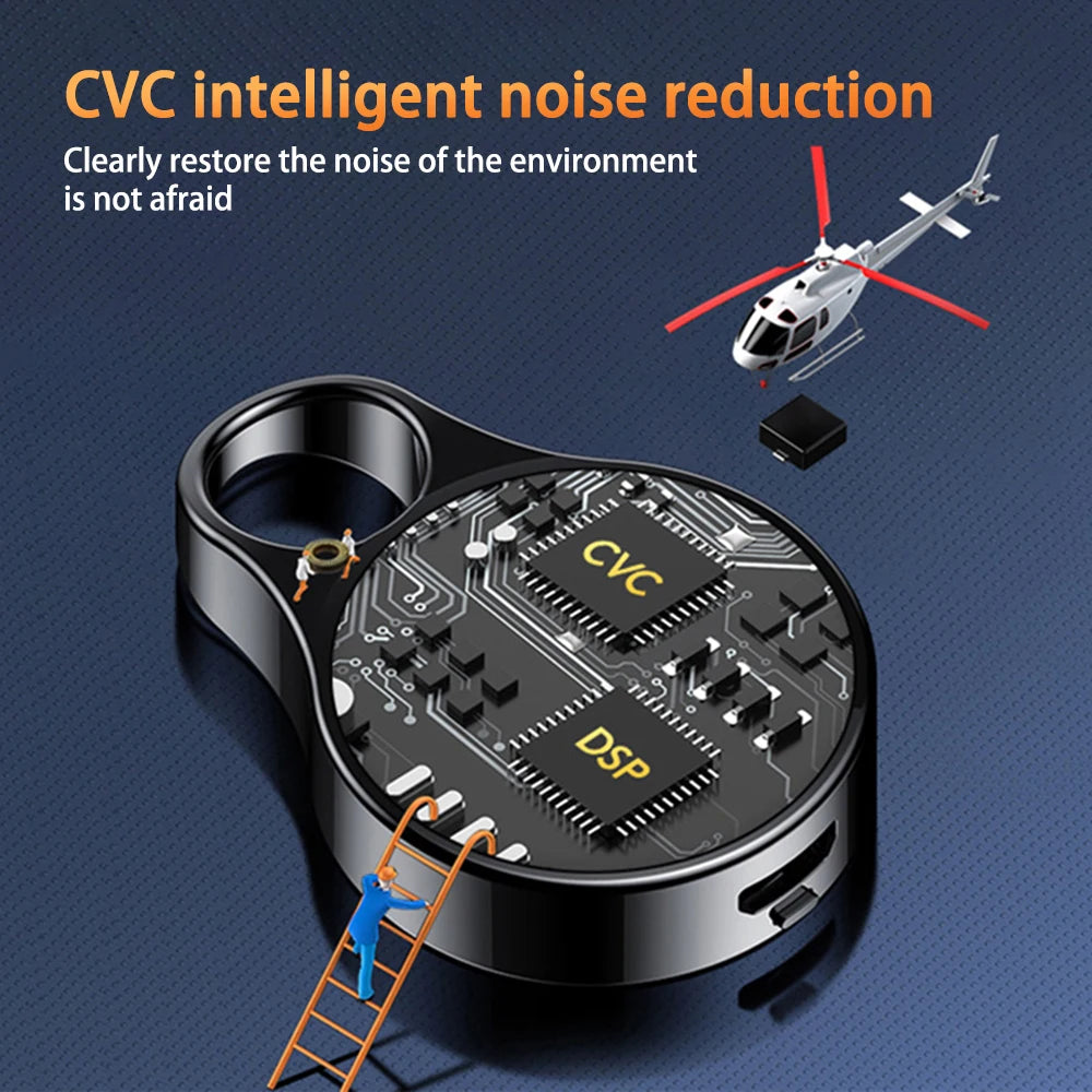 Mini Pendant Voice Recorder – Key-Shaped MP3 Recorder with Voice Activation & Noise Reduction