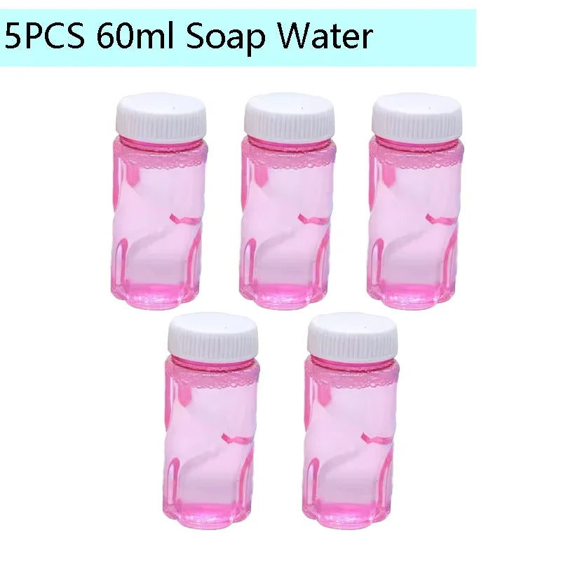 Electric Bubble Gun – 40/69-Hole Bubble Machine Toy for Kids & Adults