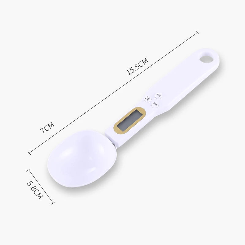 Digital Spoon Kitchen Scale – 500g/0.1g Precision LCD Measuring Tool