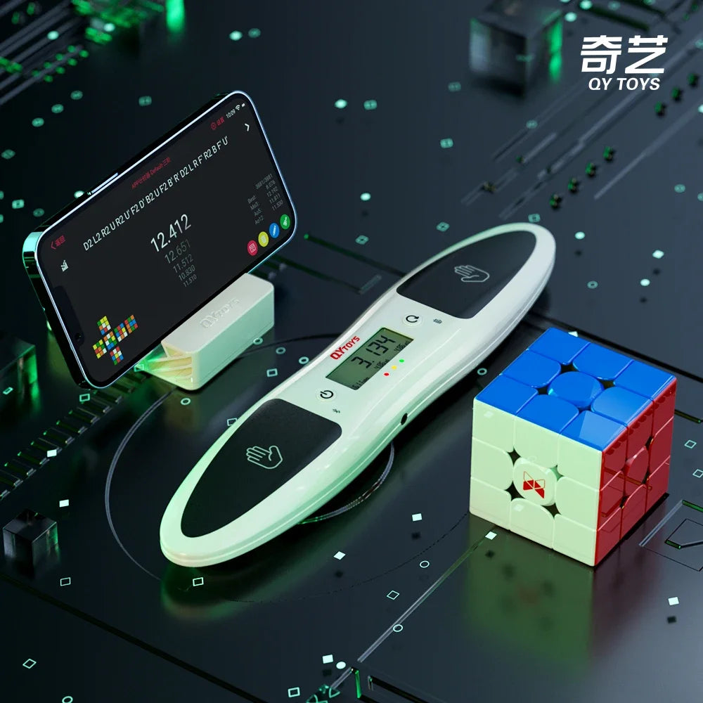 Smart Timer Cube – Speed Puzzle Timer for Educational & Competitive Cubing