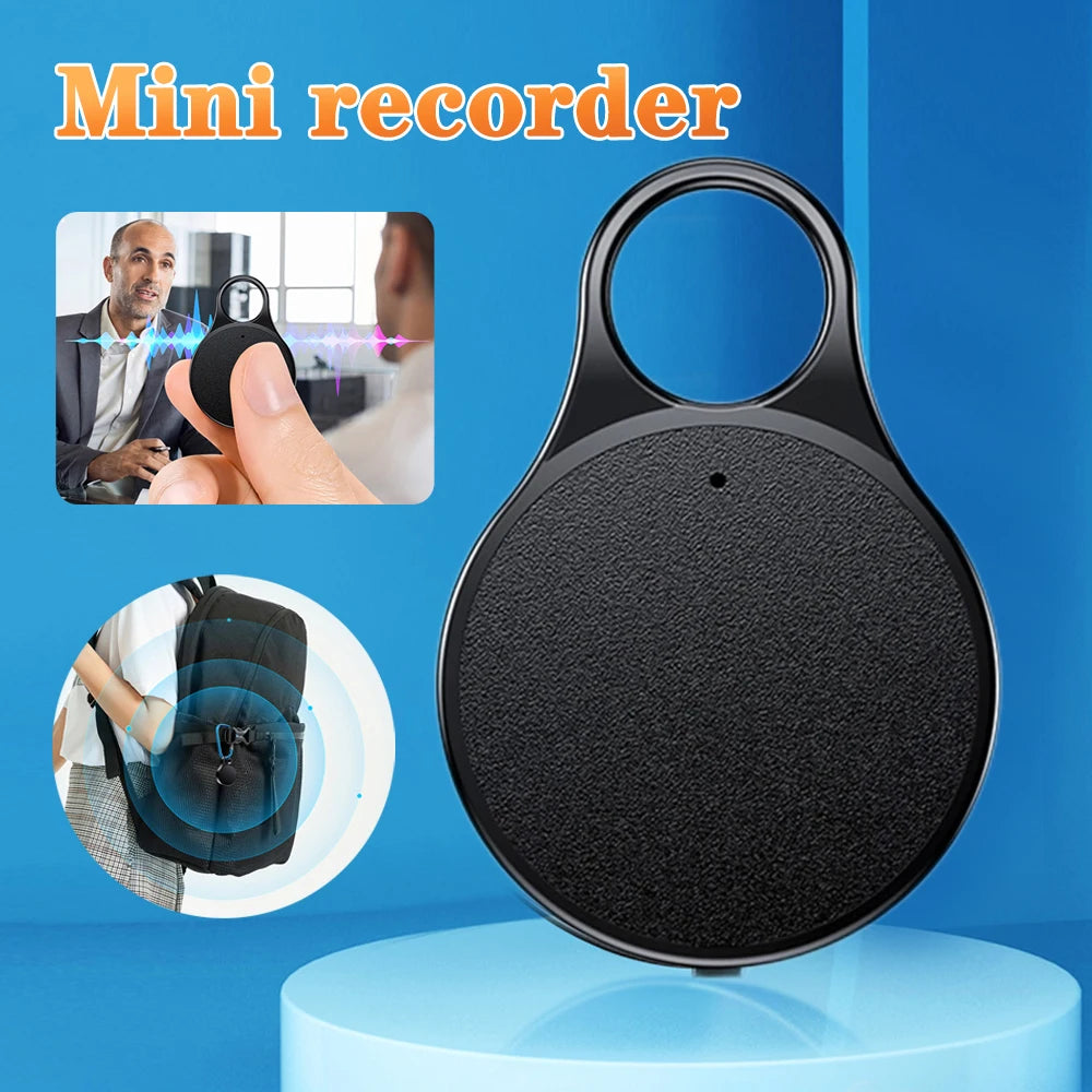 Mini Pendant Voice Recorder – Key-Shaped MP3 Recorder with Voice Activation & Noise Reduction