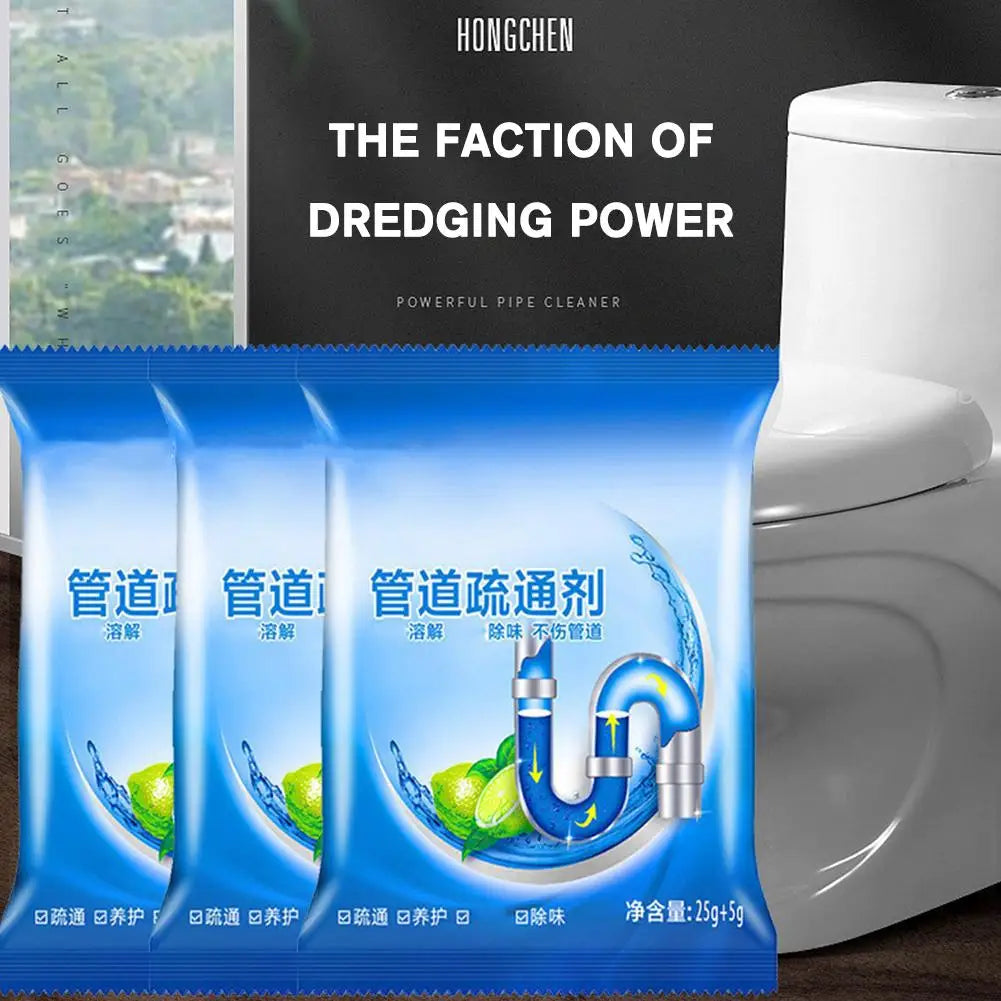 Powerful Drain Cleaner Powder – Fast-Acting Pipe Dredging Agent
