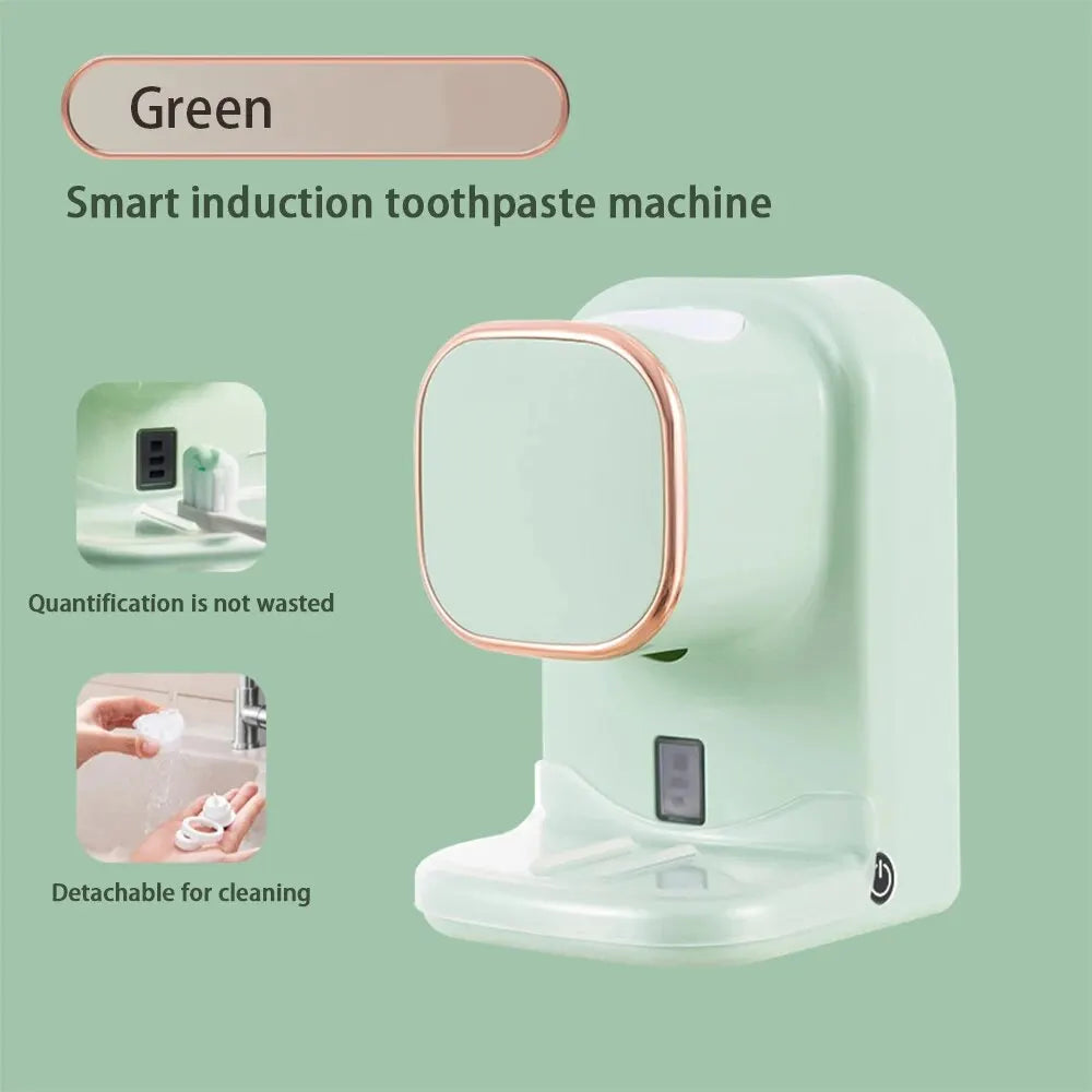 Wall-Mounted Automatic Toothpaste Dispenser – Touchless USB Rechargeable