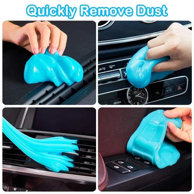Magic Car Cleaning Gel – Reusable Slime Cleaner for Auto Interior, Keyboards & Dust Removal