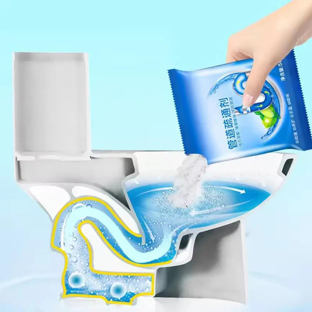 Powerful Drain Cleaner Powder – Fast-Acting Pipe Dredging Agent