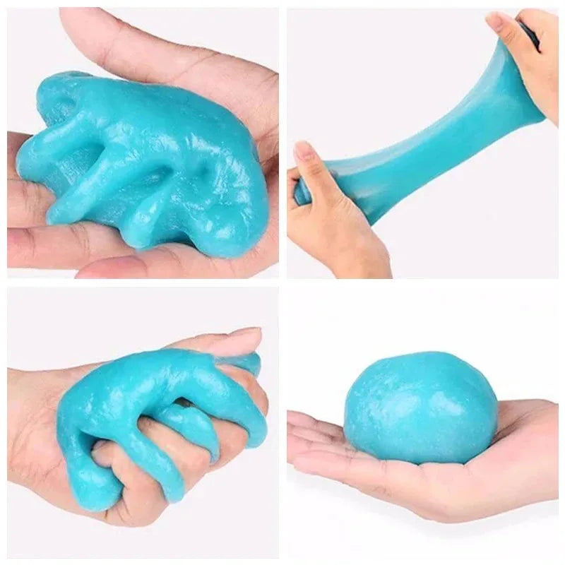 Magic Car Cleaning Gel – Reusable Slime Cleaner for Auto Interior, Keyboards & Dust Removal