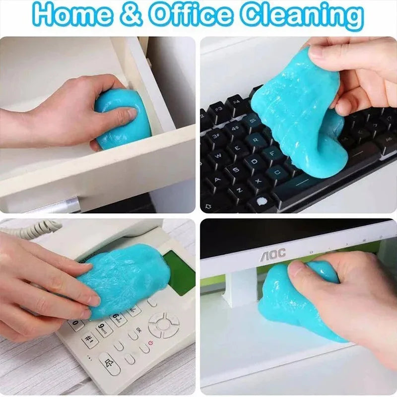 Magic Car Cleaning Gel – Reusable Slime Cleaner for Auto Interior, Keyboards & Dust Removal