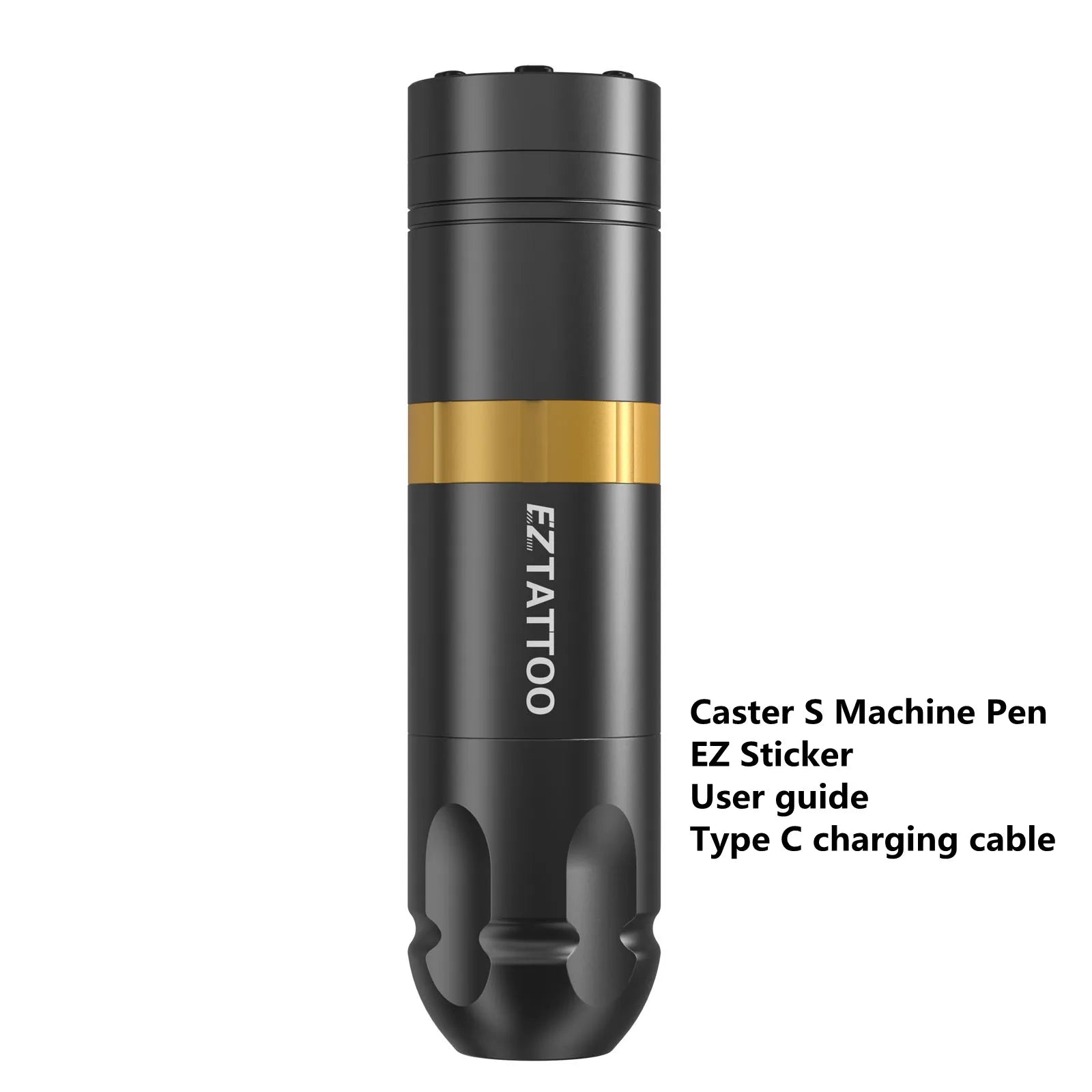 EZ Caster Wireless Tattoo Machine Pen – 1500mAh Rotary Cartridge Pen