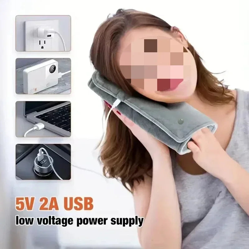 Graphene Quick Heating Pad – USB-Powered Warming Pad with Adjustable Temperature & Timer
