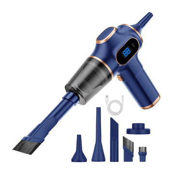 Portable Wireless Car Vacuum Cleaner – 95000PA High-Power Suction