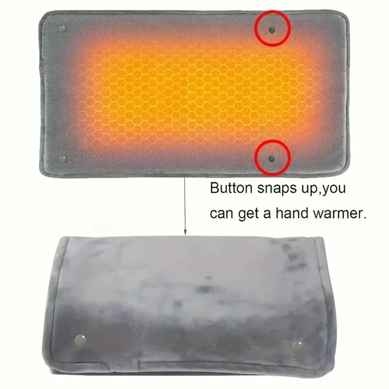 Graphene Quick Heating Pad – USB-Powered Warming Pad with Adjustable Temperature & Timer
